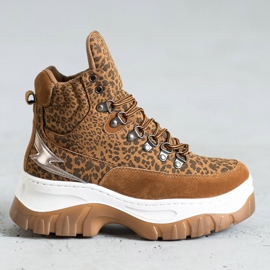 Seastar Muodikkaat nauhakengät ruskea 2