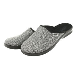 Befado miesten kengät pu 548M023 musta harmaa 3