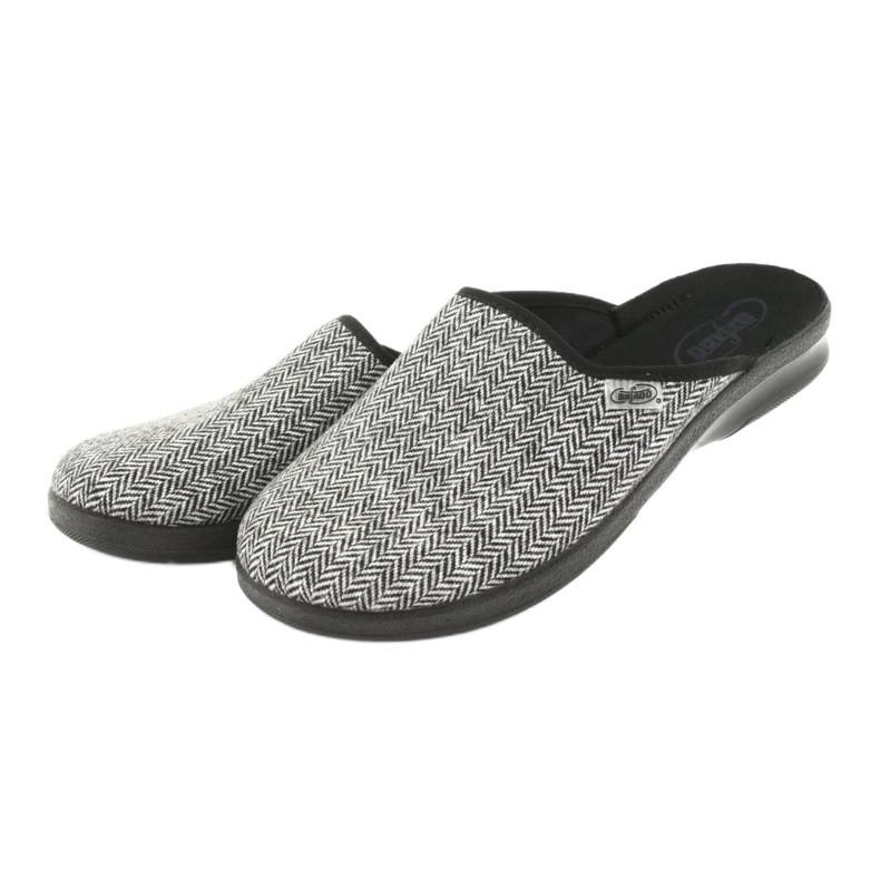 Befado miesten kengät pu 548M023 musta harmaa 3