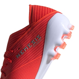 Adidas Nemeziz 19.1 Ag M EF8857 jalkapallokengät punainen punainen 1