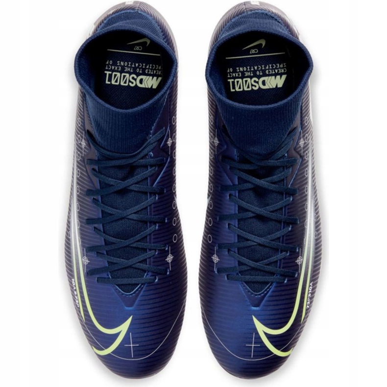 Nike Mercurial Superfly 7 Academy Mds Sg Pro Ac M CK0014-401 jalkapallokengät tummansininen tummansininen 1