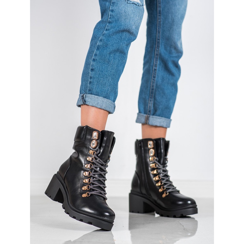 Seastar Pitsiset nilkkurit musta 1