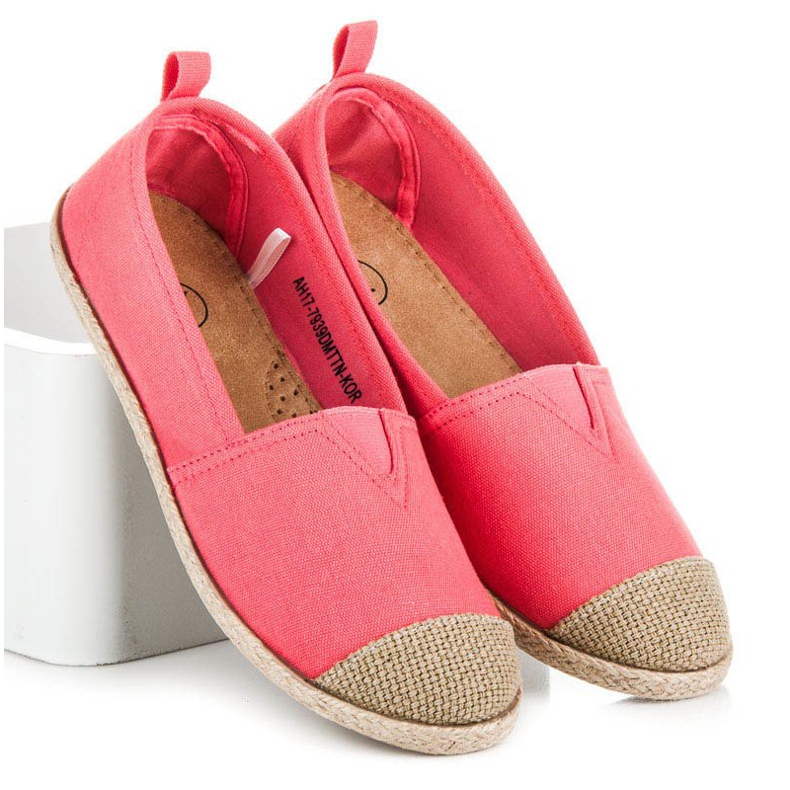 Mckeylor Espadrilles ballerinat vaaleanpunainen 1