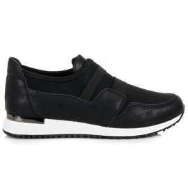 Sergio Todzi Naisten liukukengät musta 2