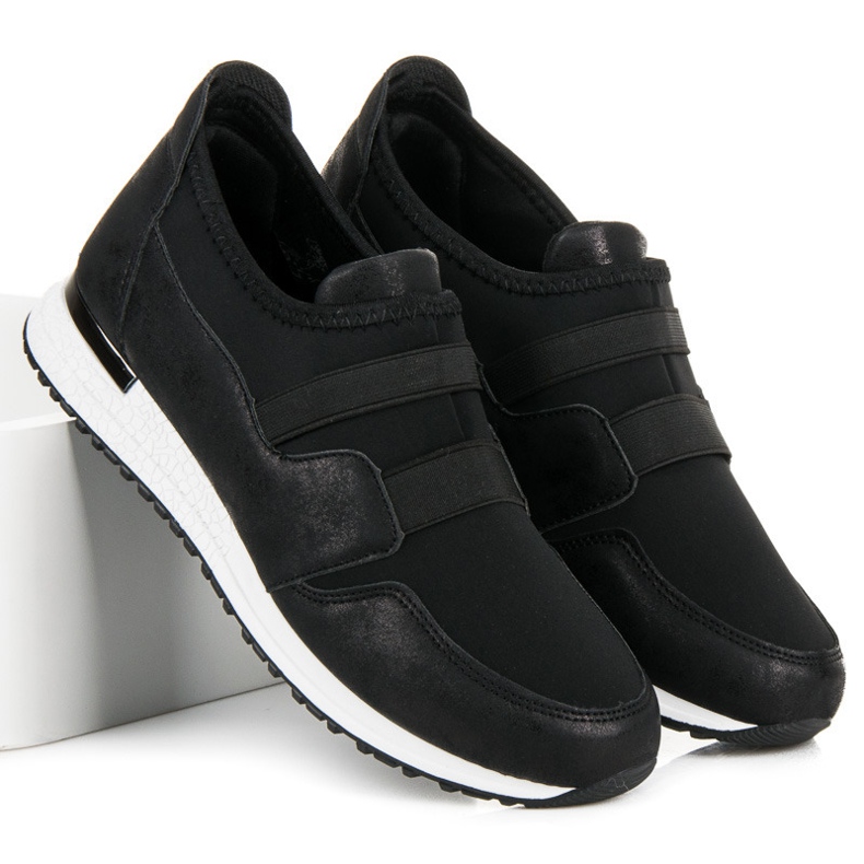 Sergio Todzi Naisten liukukengät musta 1