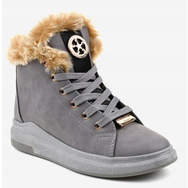 Lämpimänharmaat lenkkarit TL135-3 1