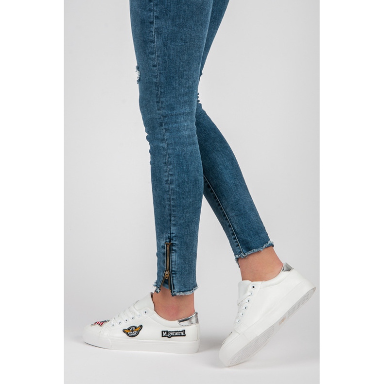 Seastar Armeijan lenkkarit laastareilla valkoinen 1