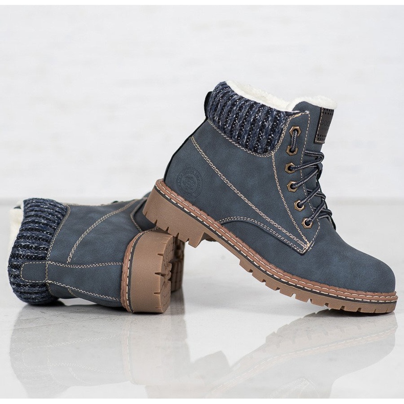 Goodin Trappers lampaannahkaa sininen 1