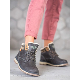 Arrigo Bello Lace-up Trappers harmaa 2