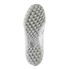 Adidas Nemeziz Messi 17.4 TF Jr S77207 jalkapallokengät valkoinen 2