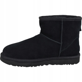 Ugg Classic Mini Rubber Logo W 1108231-BLK musta 1