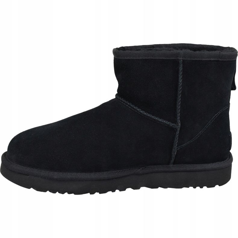 Ugg Classic Mini Rubber Logo W 1108231-BLK musta 1