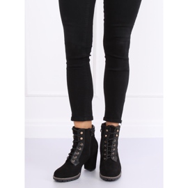 Mustat korkokengät 995-37 Musta 2