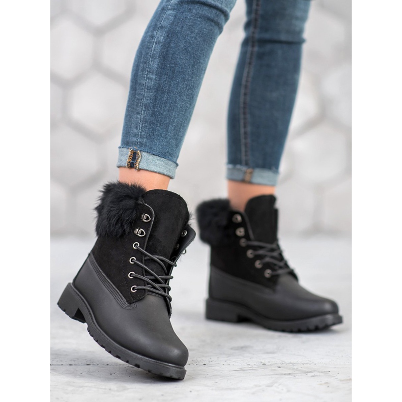 SHELOVET Trappers turkis musta 1