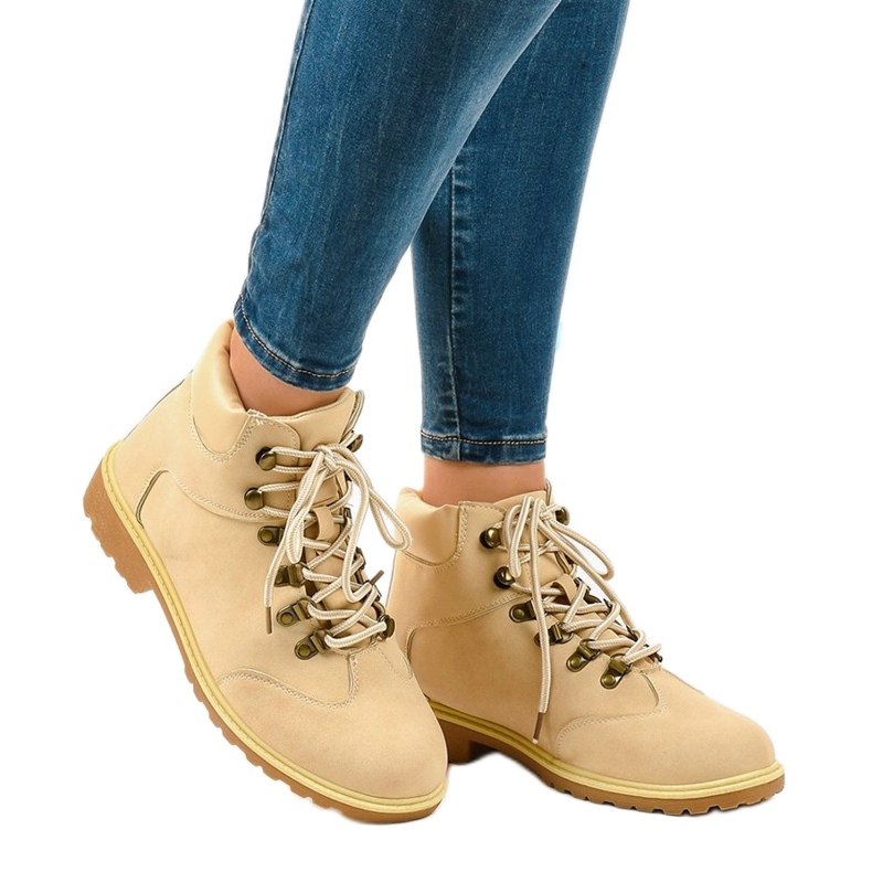 Beige vaelluskengät ilman eristystä XDS1702 1