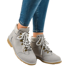 Harmaat vaelluskengät ilman eristystä XDS1702 1