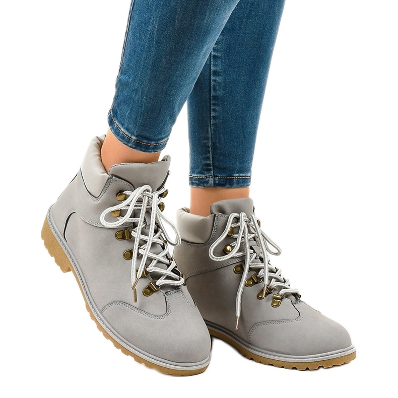 Harmaat vaelluskengät ilman eristystä XDS1702 1