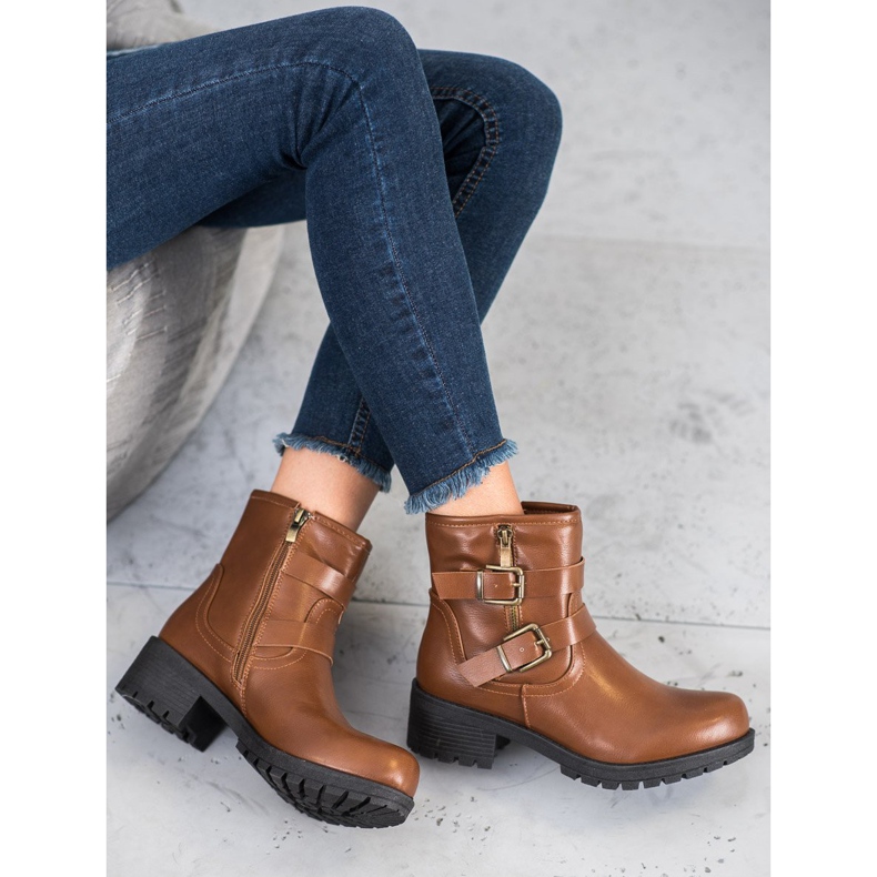 SHELOVET Klassiset työntekijät ruskea 2