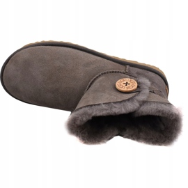 Ugg Mini Bailey Button Ii W 1016422-MOLE kengät ruskea 2
