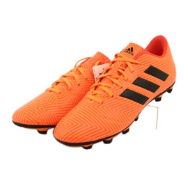 Adidas Nemeziz 18.4 FxG M DA9594 jalkapallokengät oranssi 2
