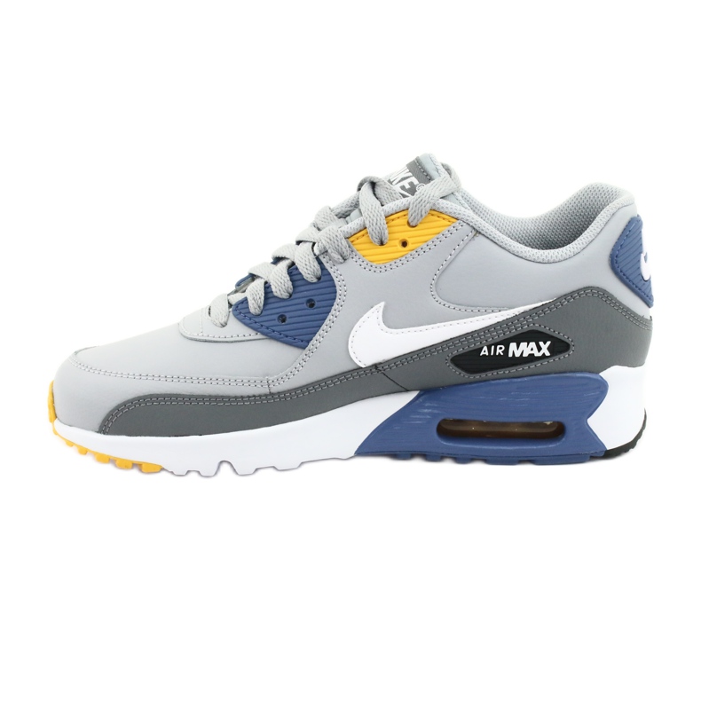 Nike Air Max 90 Ltr Gs Jr 833412-026 valkoinen sininen harmaa 2