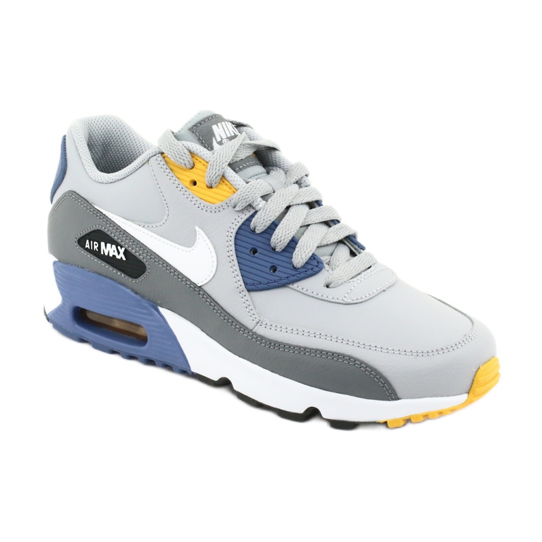Nike Air Max 90 Ltr Gs Jr 833412-026 valkoinen sininen harmaa 1