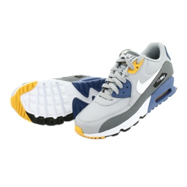 Nike Air Max 90 Ltr Gs Jr 833412-026 valkoinen sininen harmaa 5