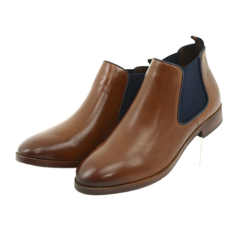 Ruskeat Jodhpur -saappaat Caprice 25327 tummansininen 3