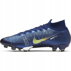 Nike Mercurial Superfly 7 Elite Mds Fg M BQ5469 401 jalkapallokengät sininen sininen 2