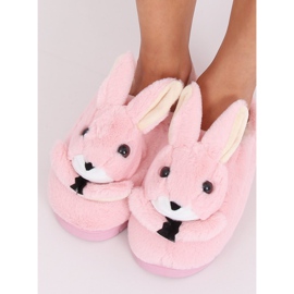 Naisten tossut puput vaaleanpunainen MA17 Pinkki 1