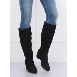 Musta Musta korkokengät YQ218P Black II 2