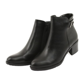 M.Daszyński Mustat Daszyński SA153 -eristetyt vetoketjusaappaat 3