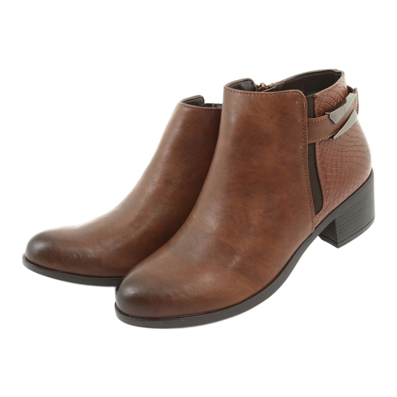 M.Daszyński Jodhpur -saappaat soljella Daszyński 1919 pronssia ruskea 4