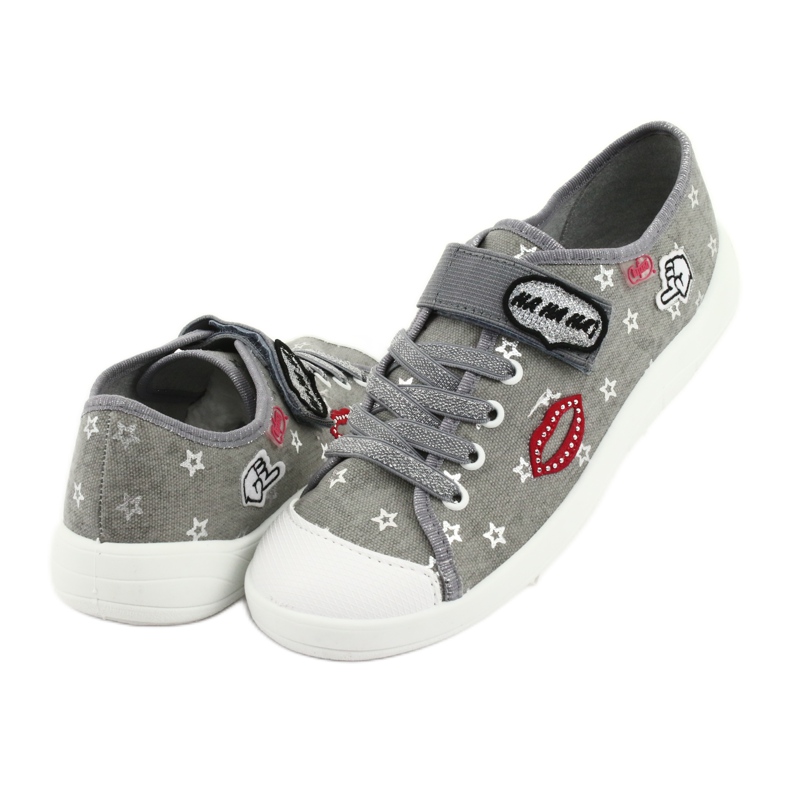 Befado lasten kengät 251Q095 punainen harmaa 4