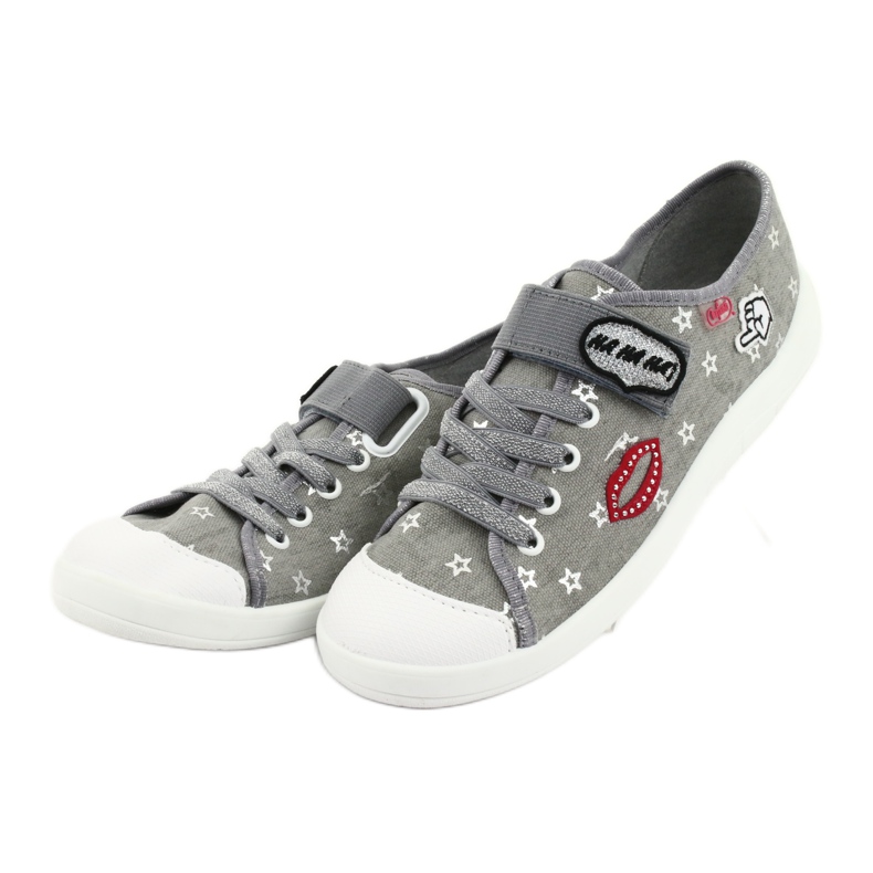 Befado lasten kengät 251Q095 punainen harmaa 3