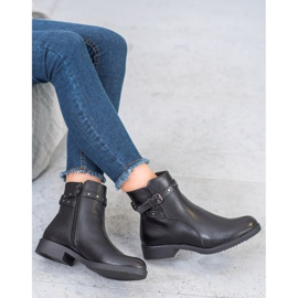 J. Star Lämpimät mustat saappaat 2