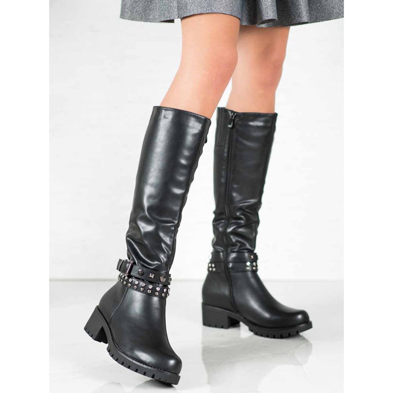 Nio Nio Platform Saappaat musta 2