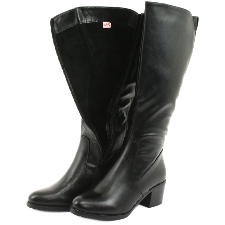 M.Daszyński Saappaat eristetyt korkokengät Daszyński 153 musta 5