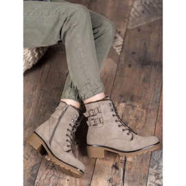 Sergio Leone Lämpimät nauhakengät ruskea 2