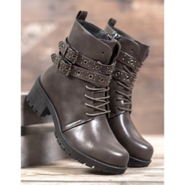 SHELOVET Laced Työntekijät harmaa 1