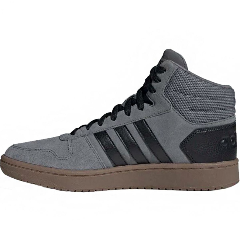 Adidas Hoops 2.0 Mid M EE7367 kengät harmaa 2