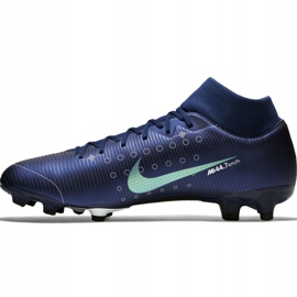 Nike Mercurial Superfly 7 Academy Mds FG / MG M BQ5427 401 jalkapallokengät sininen sininen 2