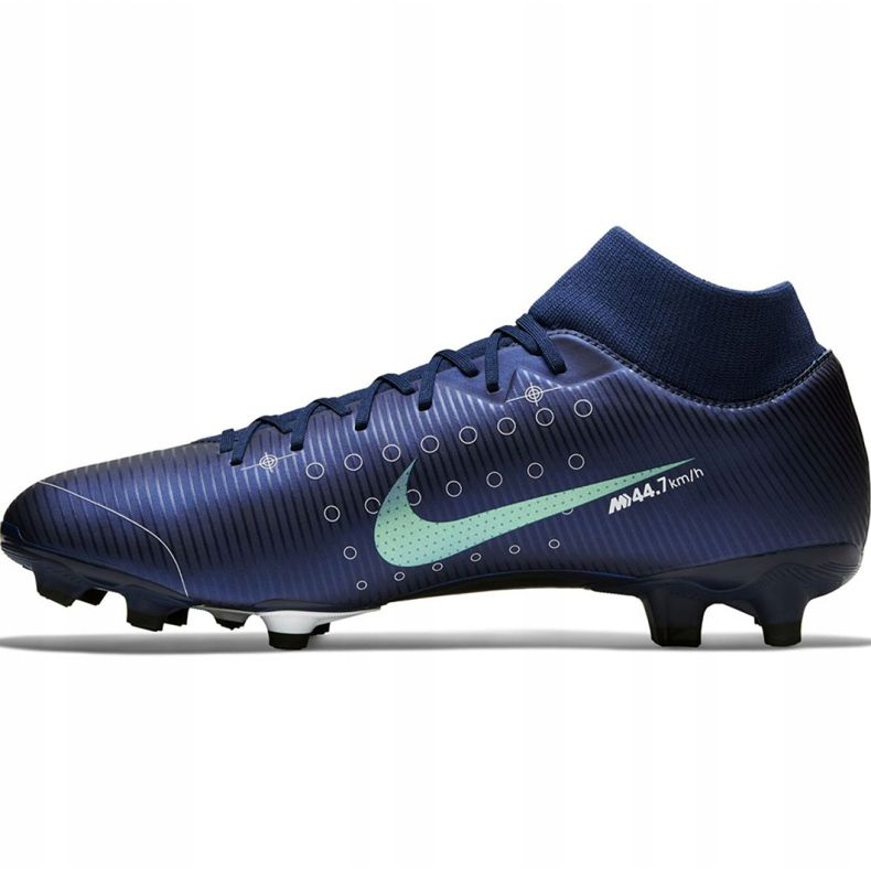 Nike Mercurial Superfly 7 Academy Mds FG / MG M BQ5427 401 jalkapallokengät sininen sininen 2