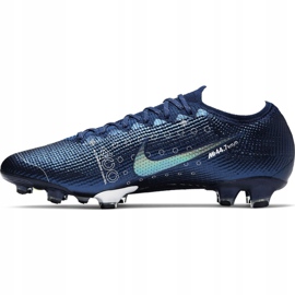 Nike Mercurial Vapor 13 Elite Mds Fg M CJ1295 401 jalkapallokengät laivastonsininen sininen 2