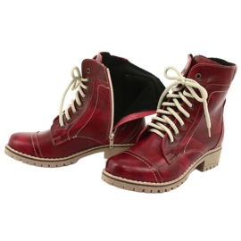 Eristetyt saappaat liukusäätimellä Naszbut 845 punainen 5