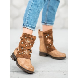 Super Mode Koristeltuja työntekijöitä ruskea 1