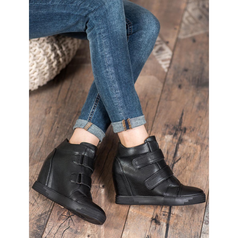 Sergio Leone Eco -nahka lenkkarit musta 2