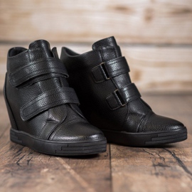 Sergio Leone Eco -nahka lenkkarit musta 1