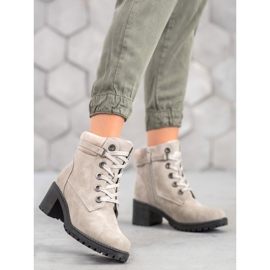 Goodin Lämpimät korkokengät harmaa 1