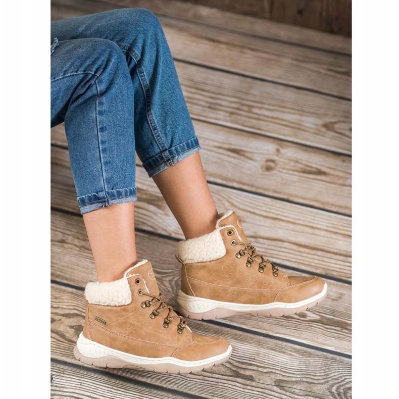 Arrigo Bello Lämpimät talvikengät beige 2